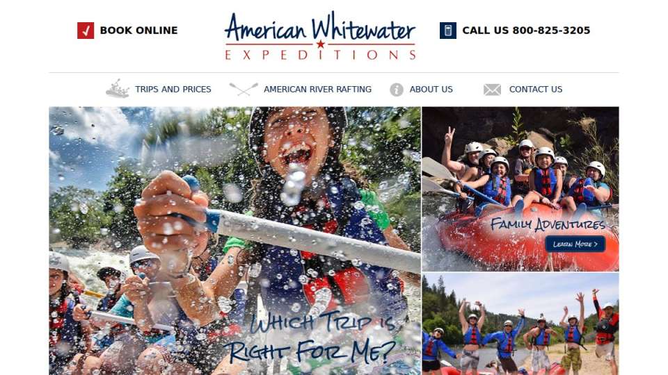 The Best American River Rafting and White Water Rafting Trips