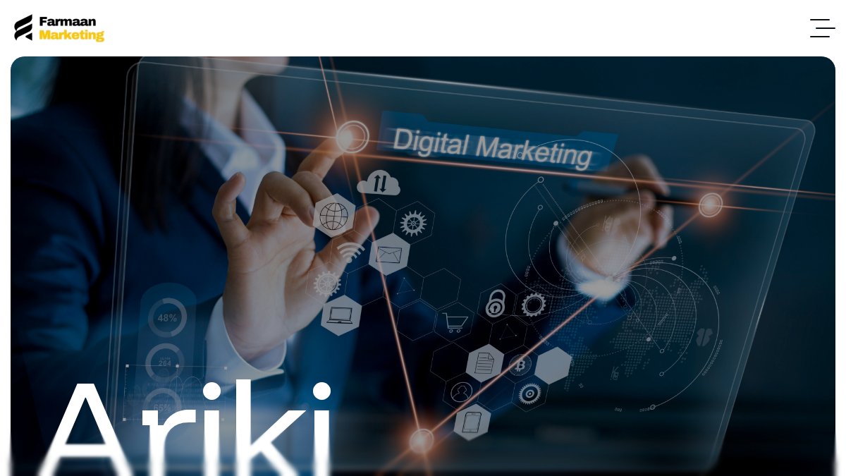 Screenshot of arikimedia.co.nz interface
