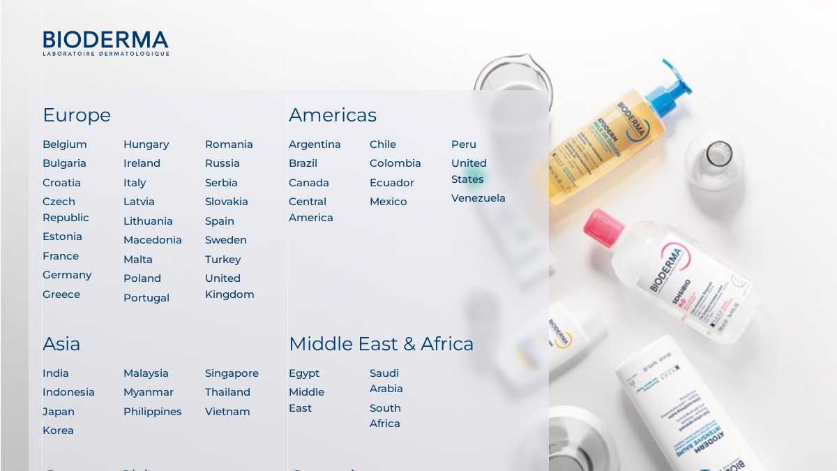 Screenshot of bioderma.com interface