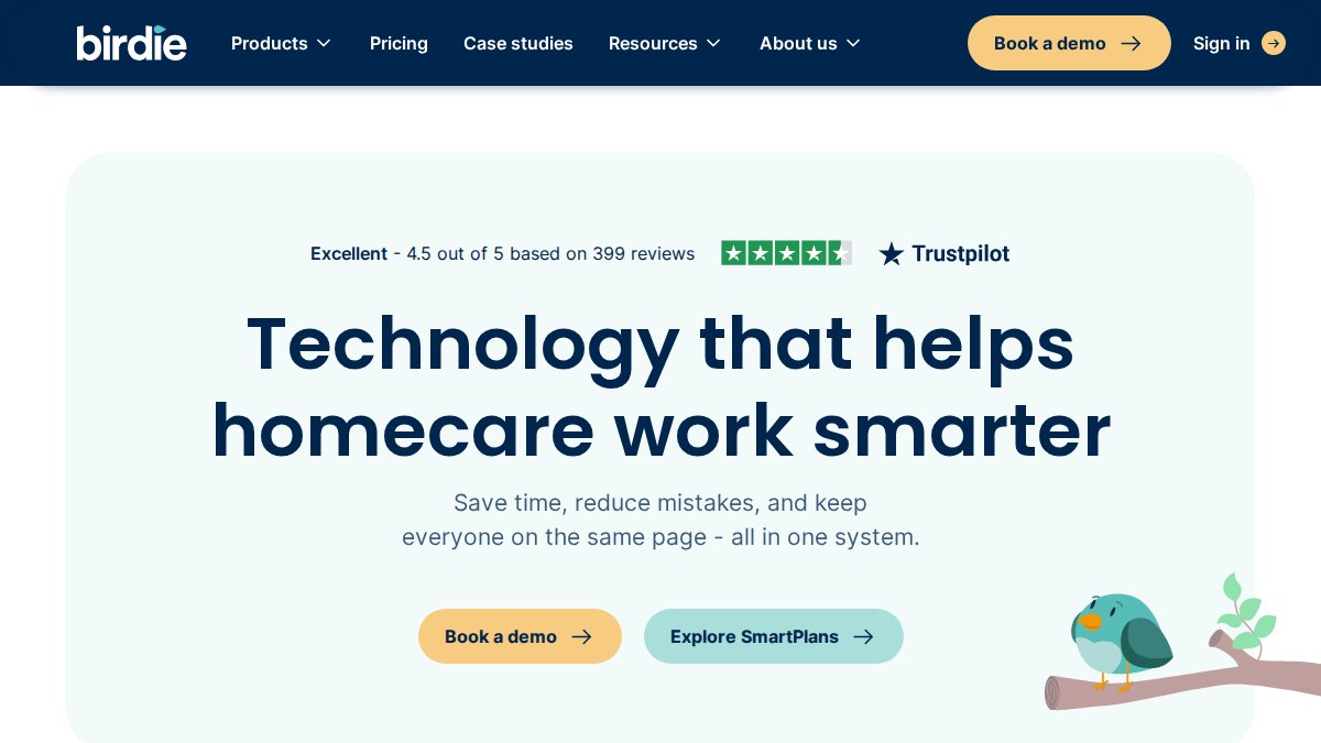 Birdie | The smart homecare technology partner