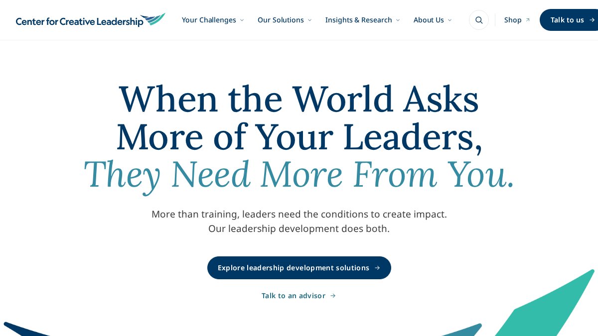 Screenshot of ccl.org interface