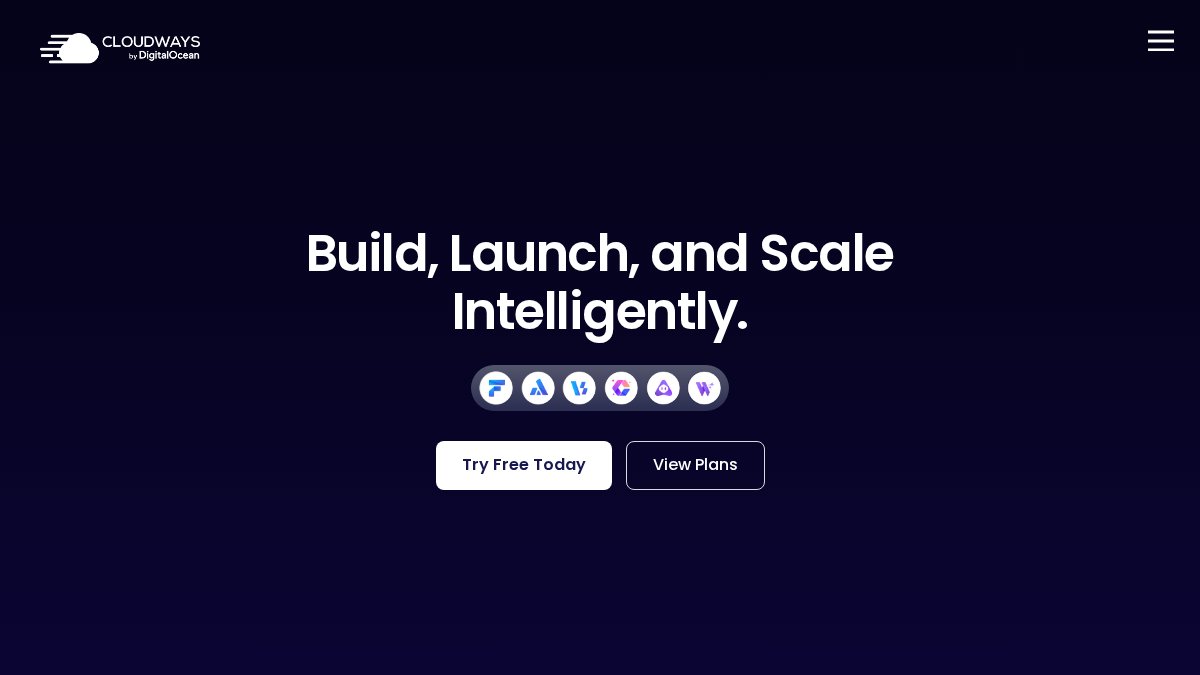 Screenshot of cloudways.com interface