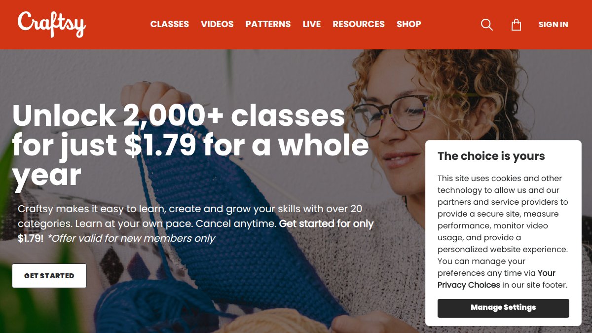 Craftsy.com | Express Your Creativity! | Craftsy