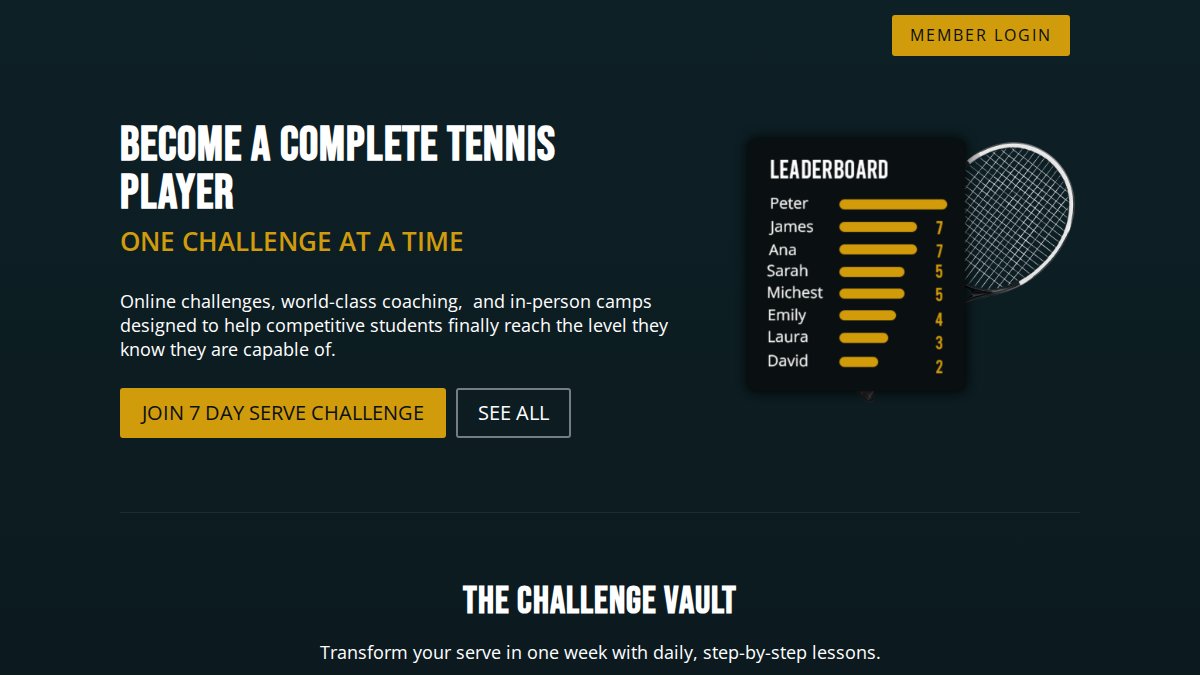 Screenshot of crunchtimecoaching.com interface