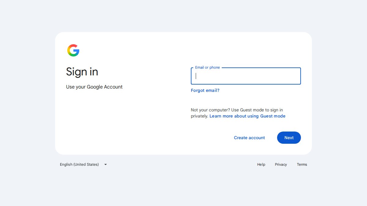 Screenshot of docs.google.com interface