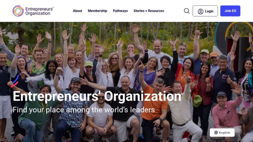 Screenshot of eonetwork.org interface