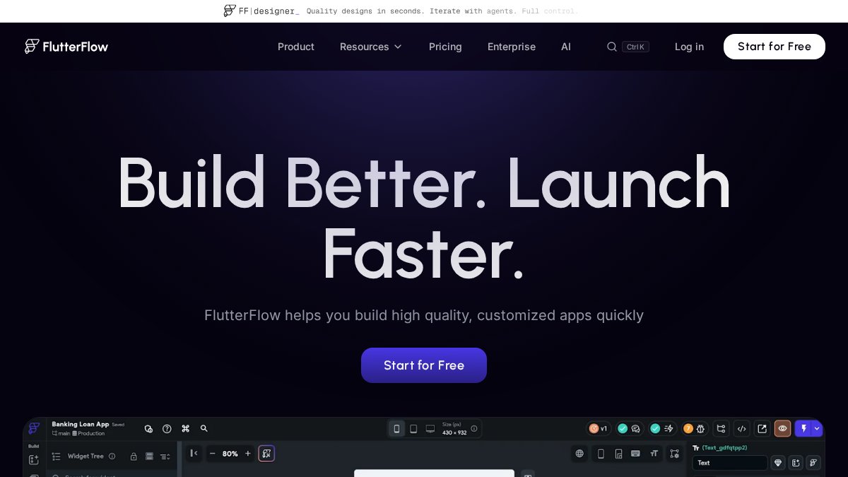 FlutterFlow - Build Beautiful, Modern Apps
