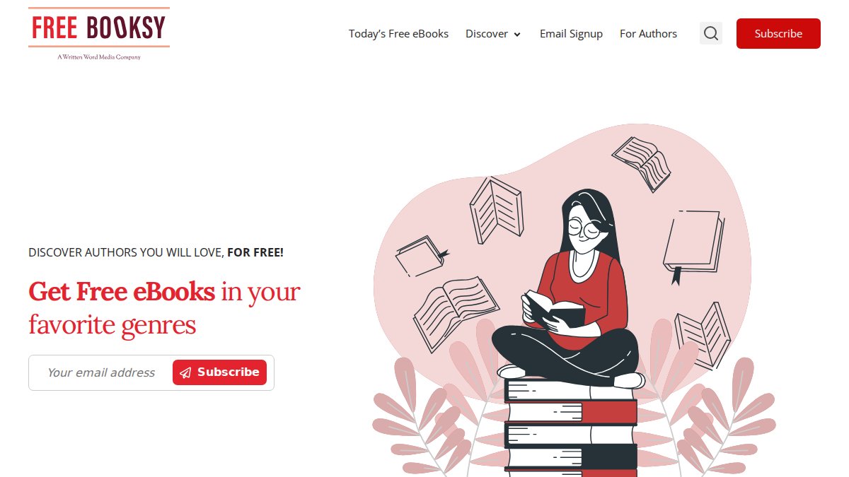 Screenshot of freebooksy.com interface