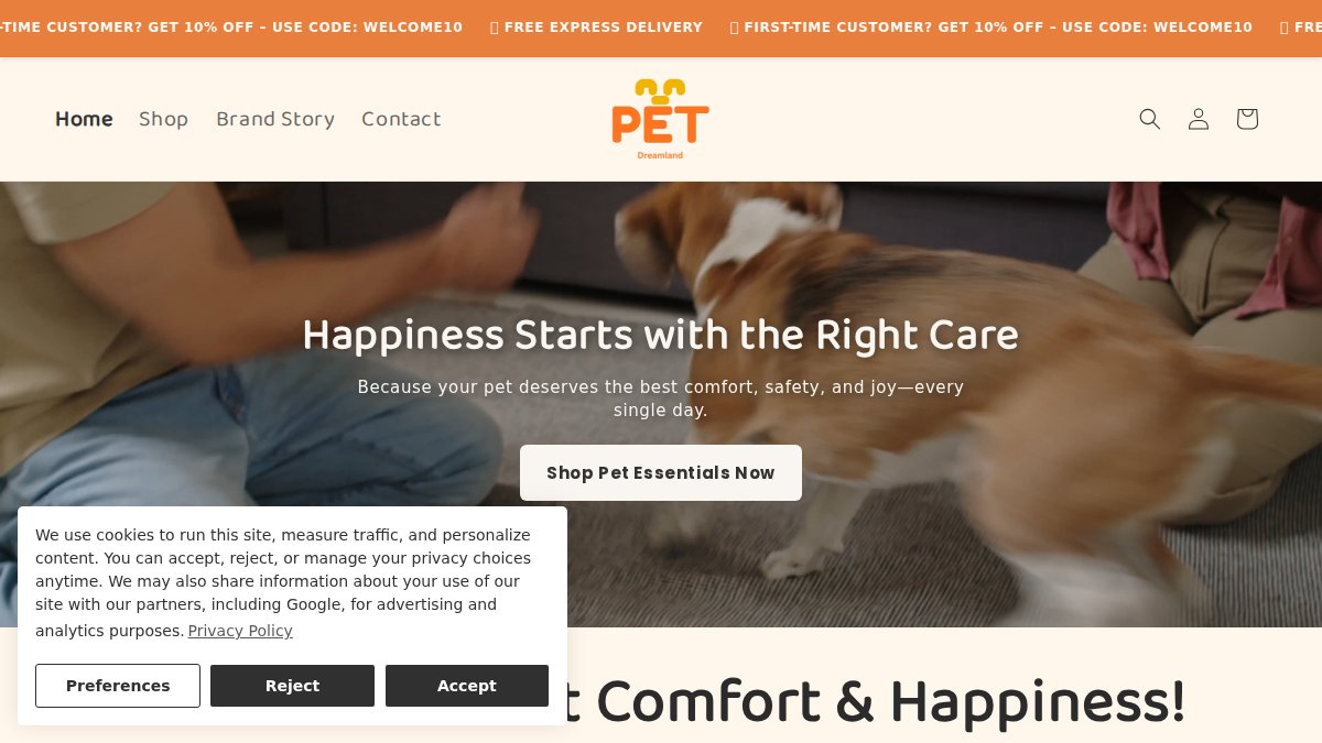 Screenshot of furrygate.com interface