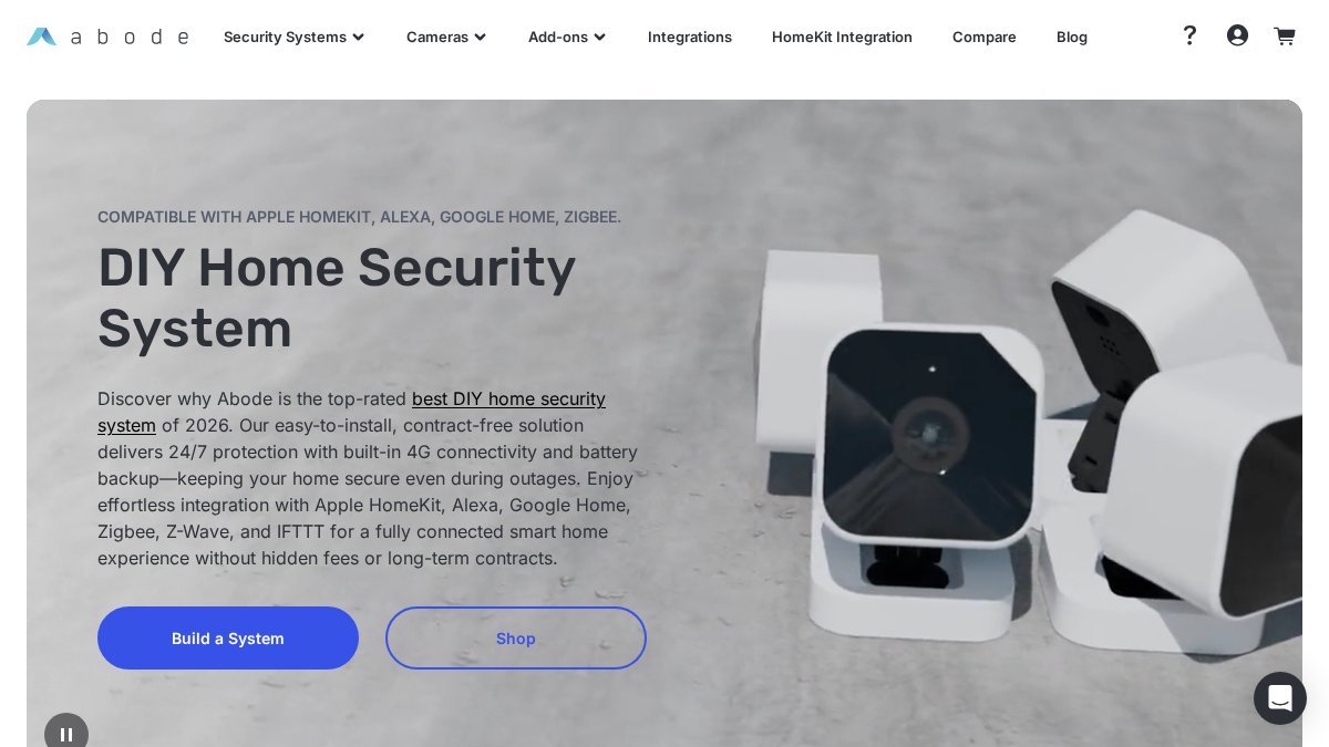 Screenshot of goabode.com interface