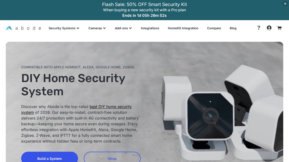 Screenshot of goabode.com interface