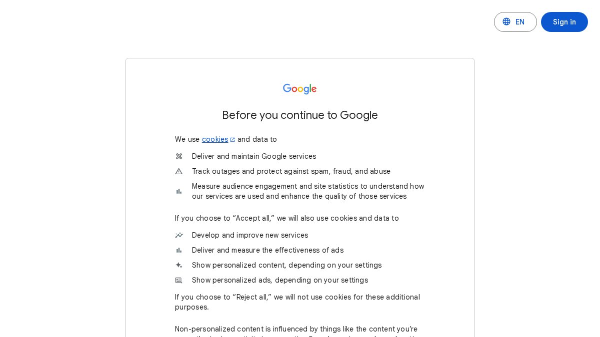 Screenshot of Flights page on google.com