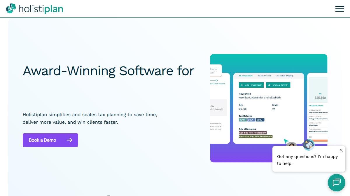 Holistiplan | Award-Winning Software for Tax Planning, Estate, and Insurance.