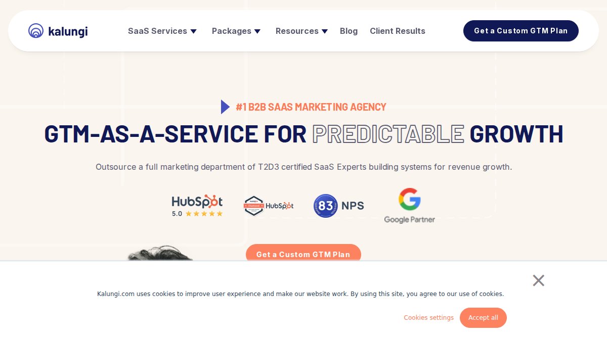 Screenshot of kalungi.com interface