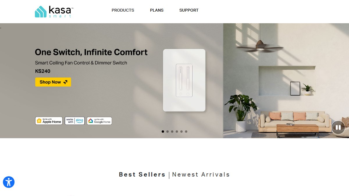 Screenshot of kasasmart.com interface