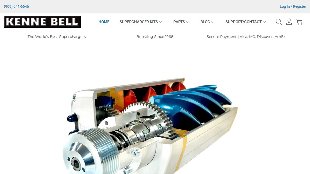 Screenshot of kennebell.net interface