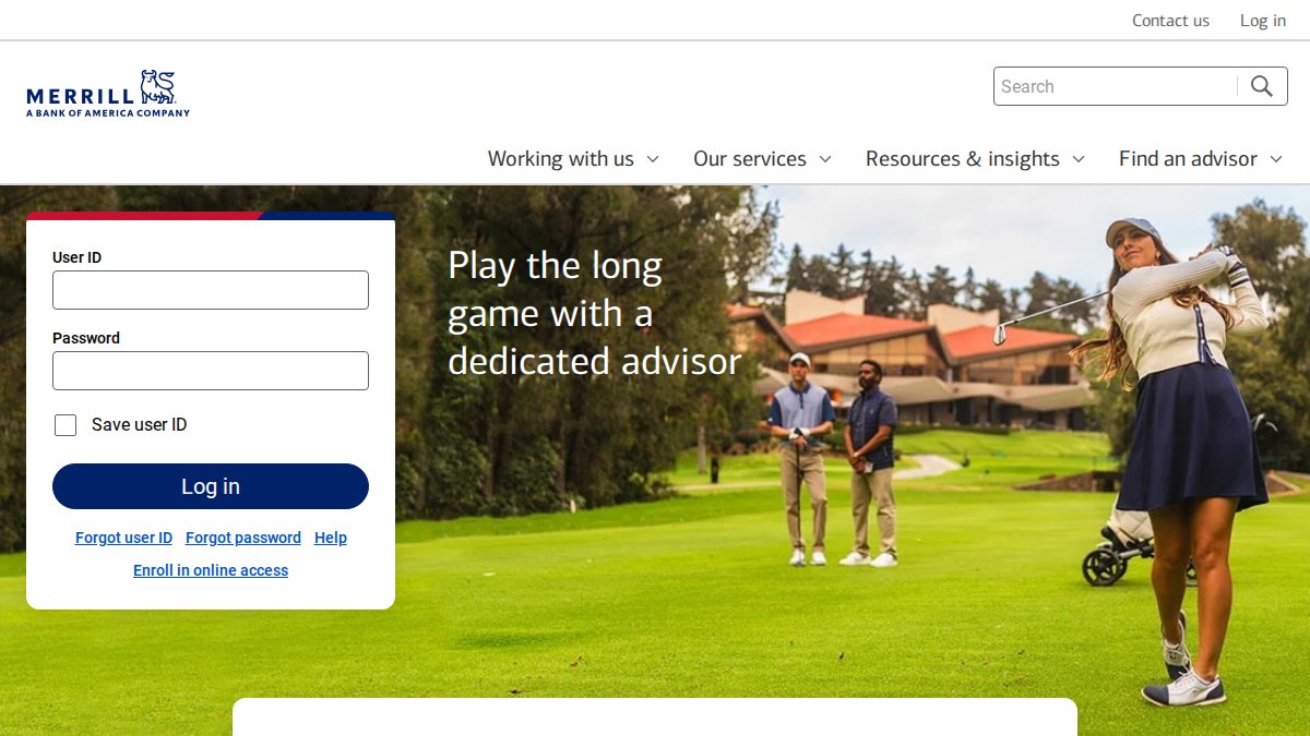 Screenshot of ml.com interface