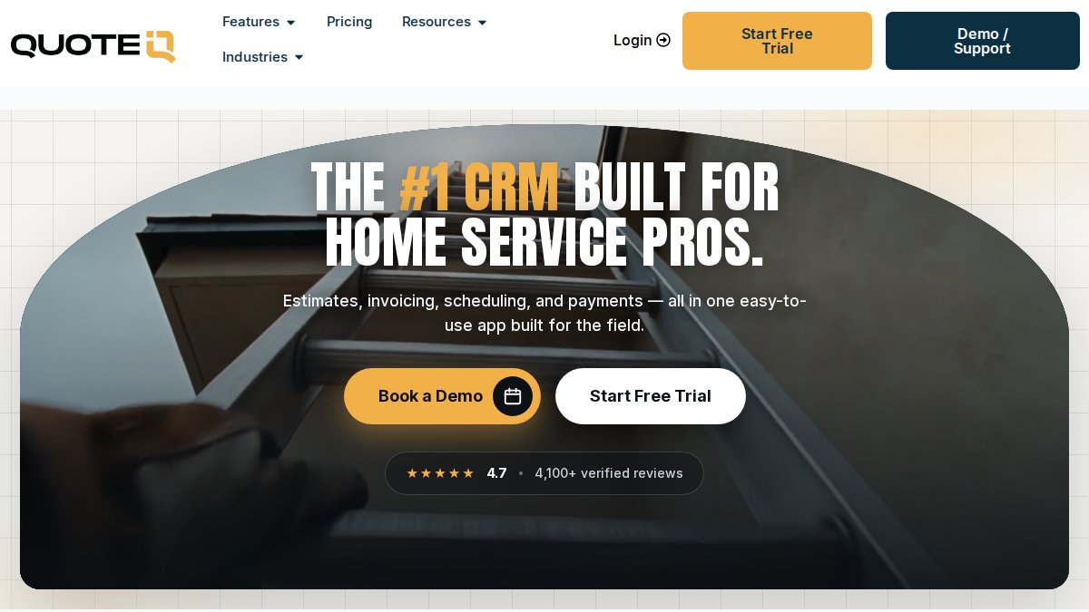 Screenshot of myquoteiq.com interface