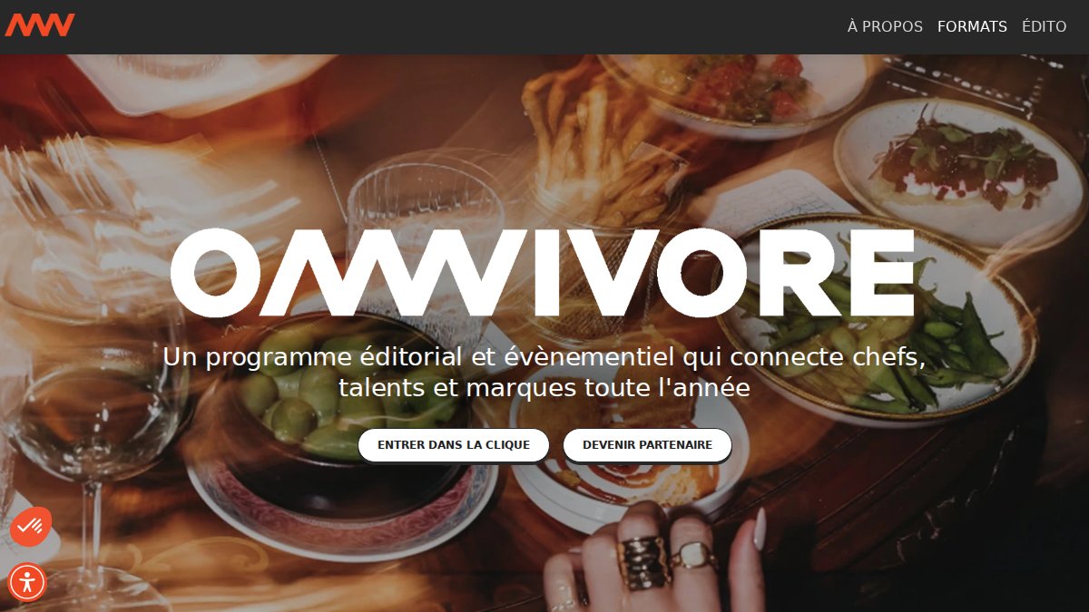 Screenshot of omnivore.com interface