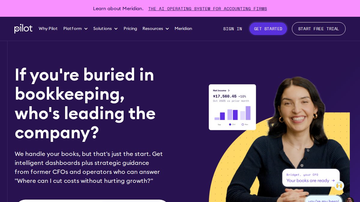 Pilot: Bookkeeping & Accounting Services for Startups & Small Businesses