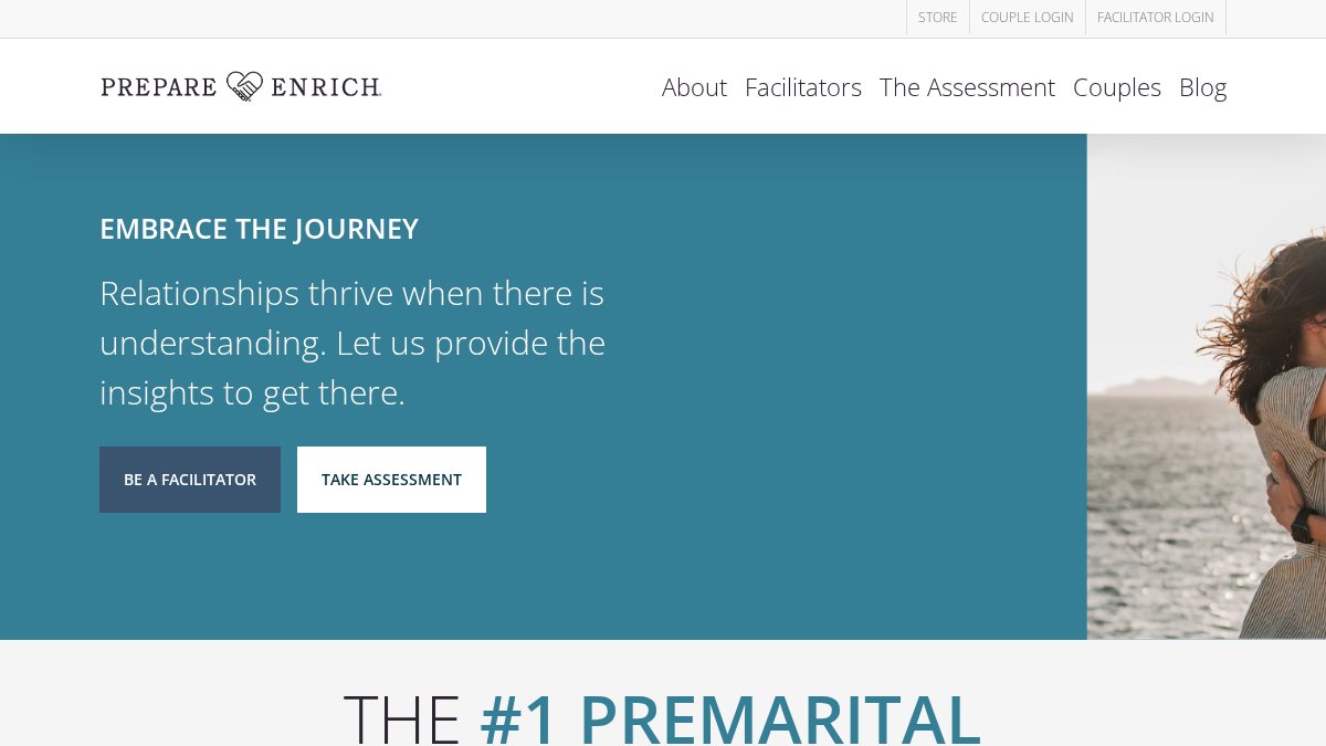 Screenshot of prepare-enrich.com interface