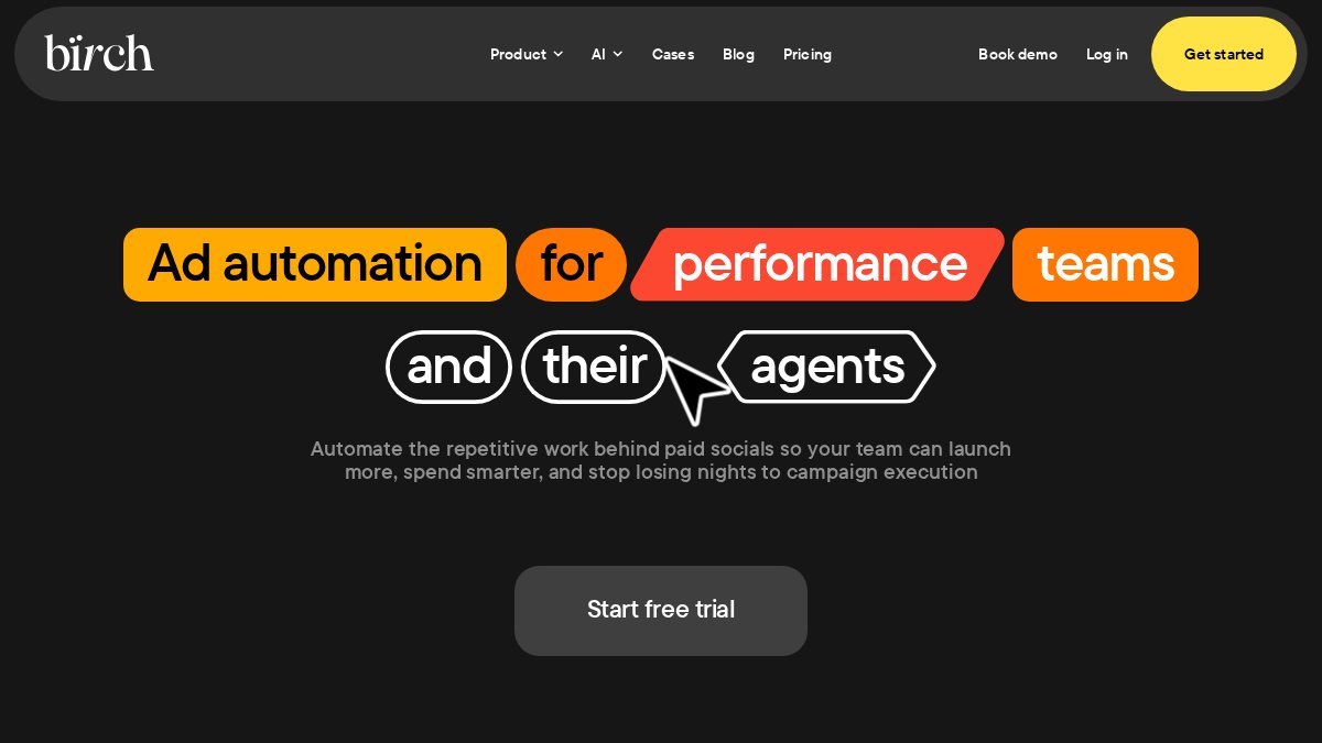 Screenshot of revealbot.com interface