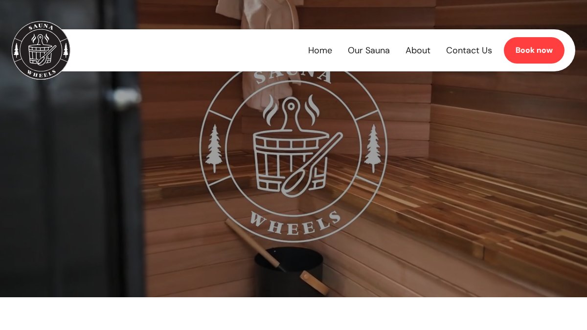 Screenshot of saunawheels.com interface