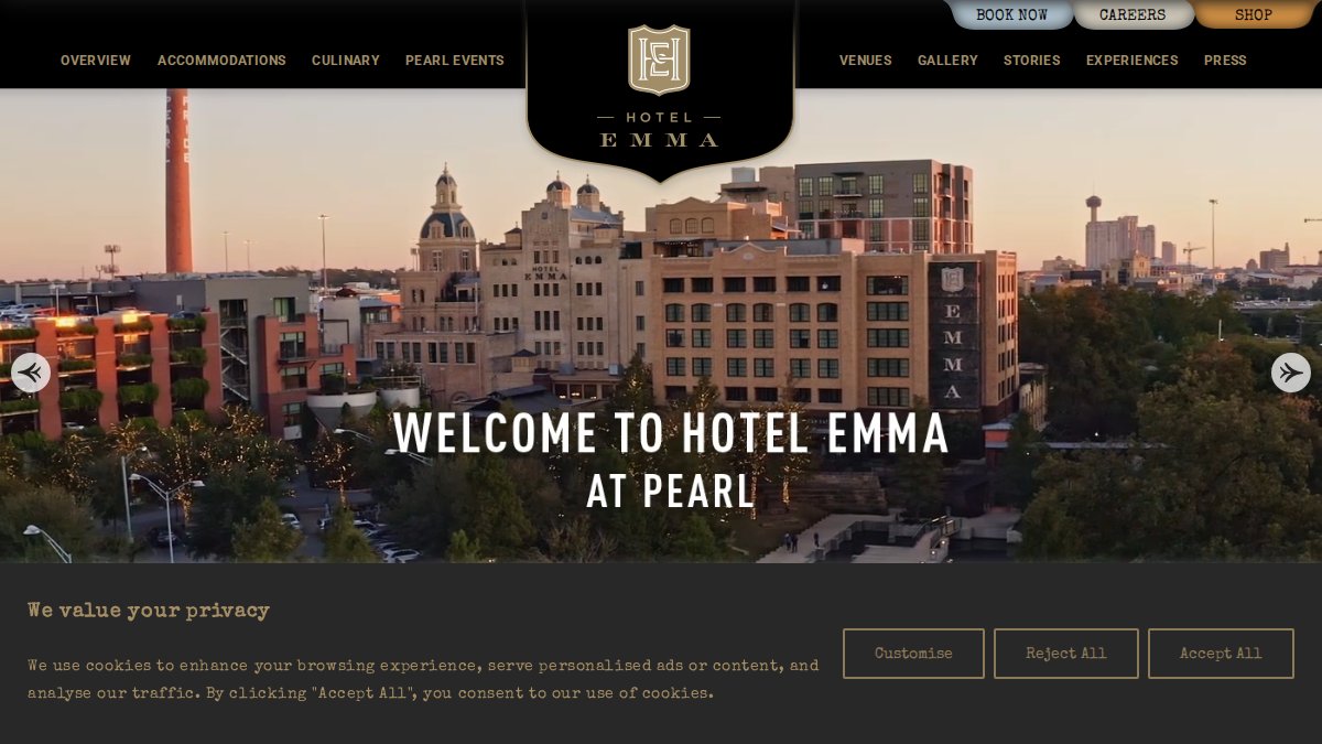 Screenshot of thehotelemma.com interface