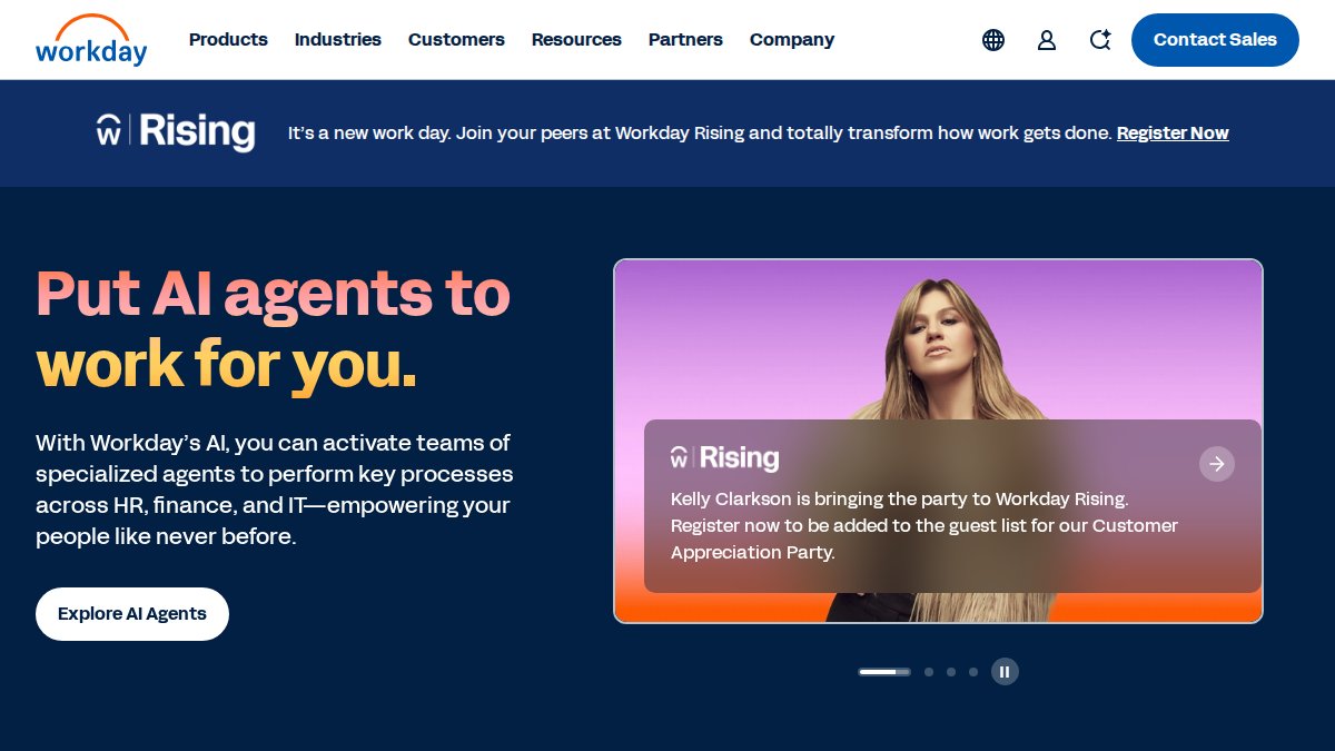 Screenshot of workday.com interface