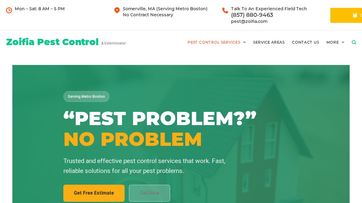 Screenshot of zoifia.com interface